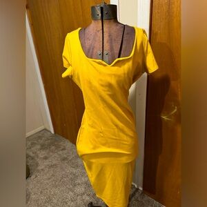 Unique Vintage Shimmy Dress